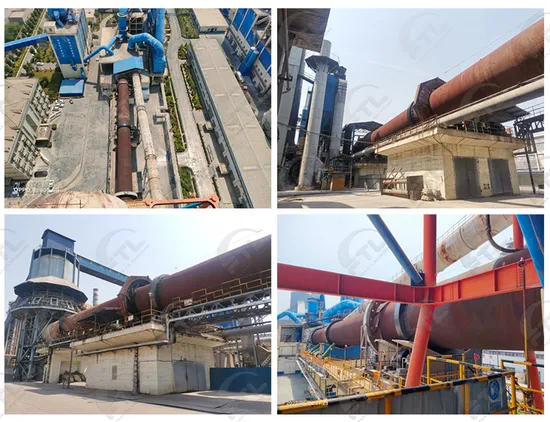 Factory Price Rotary Kiln 400tpd Lime Cement Plant Manufacturing Machine