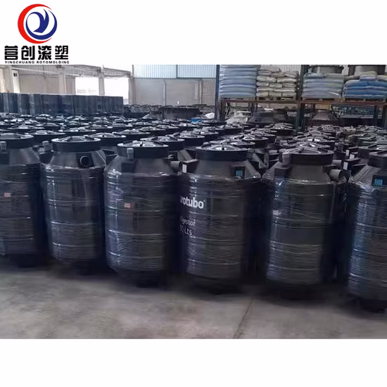 Fossa séptica de moldagem rotacional de plástico para planta de tratamento de água de esgoto de fornecimento de fábrica personalizada