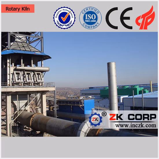 Forno rotativo de cal/planta de processamento de cal/máquinas calcinadas de cal ativa